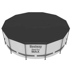 Pokrywa do basenu stelażowego, Bestway, 366 cm, czarny