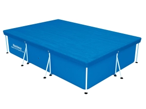 Pokrywa do basenu stelażowego, Bestway, 300x201 cm, niebieski