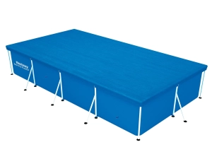 Pokrywa do basenu stelażowego, Bestway, 400x211 cm, niebieski