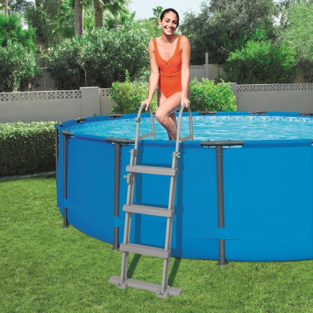 Drabinka bezpieczna do basenów, Bestway, 107 cm