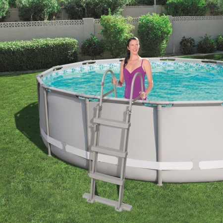 Drabinka bezpieczna do basenów, Bestway, 107 cm