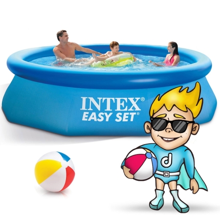 Basen ogrodowy rozporowy, 2w1, Intex, 305x76 cm