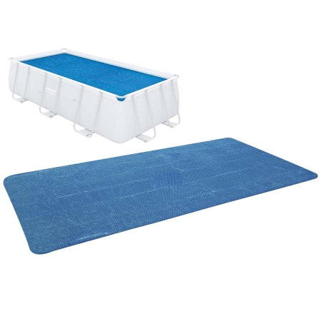 Pokrywa solarna do basenu 404x201 cm, Bestway, niebieski