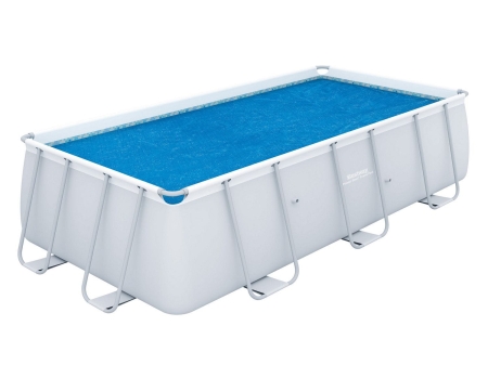 Pokrywa solarna do basenu 404x201 cm, Bestway, niebieski