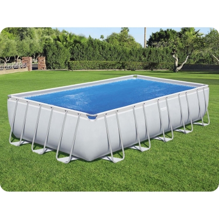 Pokrywa solarna do basenów 732x366 cm, Bestway, niebieski