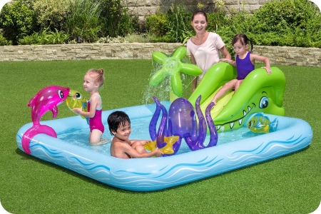 Wodny plac zabaw, akwarium, Bestway, 239x206x86 cm