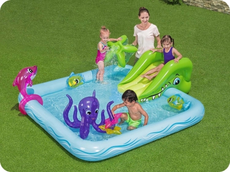 Wodny plac zabaw, akwarium, Bestway, 239x206x86 cm
