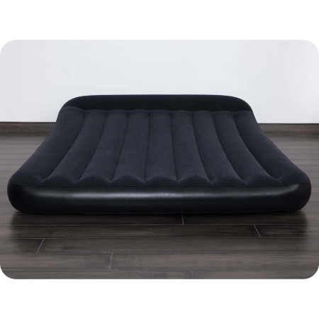 Materac dmuchany, z wbudowaną pompką, Bestway, 203x152x30 cm