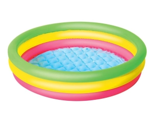 Kolorowy basen dmuchany, Bestway, 102x25 cm