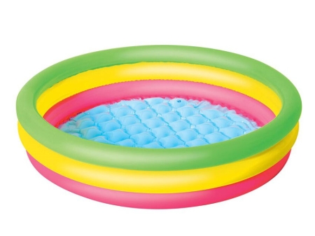 Kolorowy basen dmuchany, Bestway, 102x25 cm