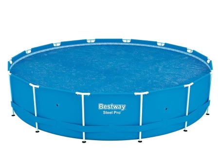 Pokrywa solarna do basenu, Bestway, 417 cm, niebieski