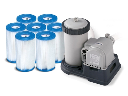Pompa filtrująca do basenów, 9463l/h, Intex, + 7 filtrów, 28634 / 29005