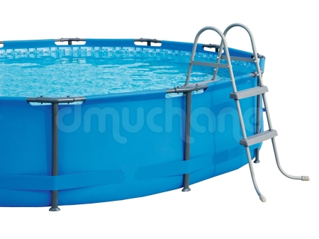 Drabinka metalowa do basenów, Bestway, 84 cm