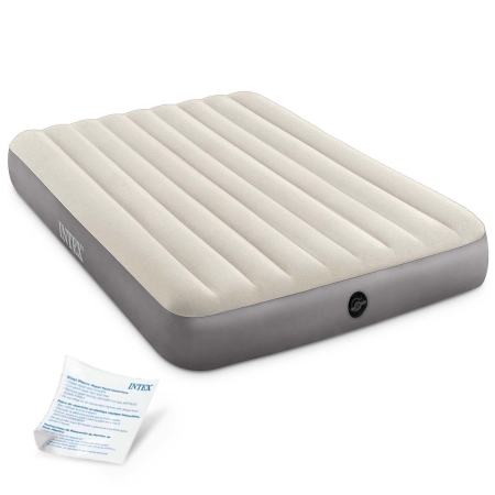 Materac dmuchany, dwuosobowy, Intex, 203x152x25 cm