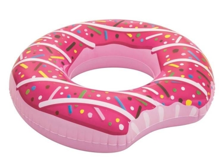 Koło do pływania, donut, Bestway, 107 cm, różowy