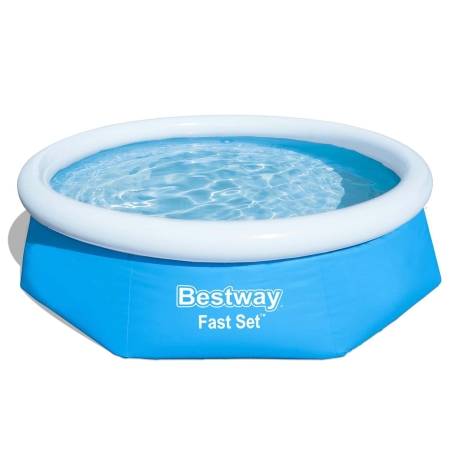 Basen ogrodowy rozporowy, zestaw 16w1, Bestway, 244x66 cm
