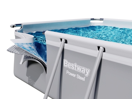 Basen ogrodowy stelażowy, 17w1, Bestway, 412x201x122 cm
