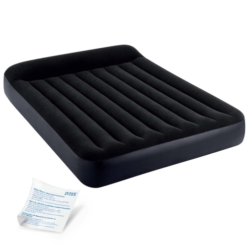 Przejdź do produktu Materac dmuchany, dwuosobowy, Intex, 203x152x25 cm