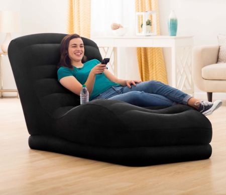Fotel dmuchany Mea Lounge, Intex, 86x170x94 cm