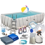 Basen ogrodowy stelażowy, 17w1, Bestway, 549x274x122 cm