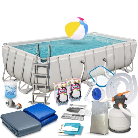 Basen ogrodowy stelażowy, 17w1, Bestway, 549x274x122 cm