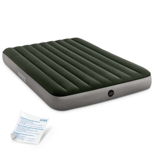 Przejdź do produktu Materac dmuchany, dwuosobowy, Intex, 203x152x25 cm