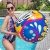 Duża dmuchana piłka plażowa, Bestway, 91 cm, multikolor