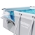 Basen ogrodowy stelażowy, 12w1, Bestway, 549x274x122 cm