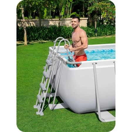 Basen ogrodowy stelażowy, 12w1, Bestway, 549x274x122 cm
