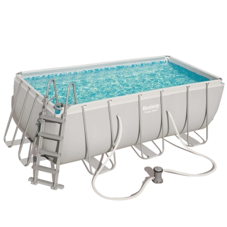 Basen ogrodowy stelażowy, 11w1, Bestway, 412x201x122 cm