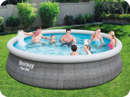 Basen ogrodowy rozporowy, 11w1, Bestway, 457x107 cm