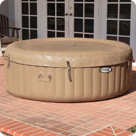 Dmuchane SPA Jacuzzi z hydromasażem, 4 os. + akcesoria, Intex, 196x71 cm