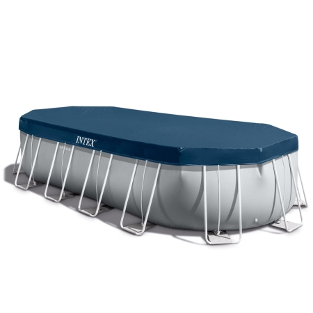 Basen ogrodowy stelażowy, zestaw 18w1, Intex, 610x305x122 cm