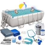 Basen ogrodowy stelażowy, 18w1, Bestway, 404x201x100 cm