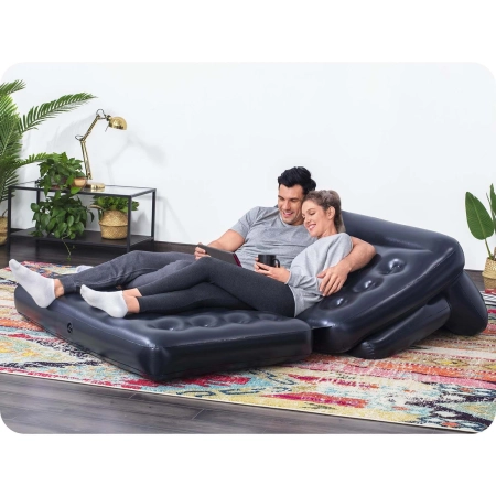 Materac dwuosobowy, sofa Bestway, 188x152x64 cm
