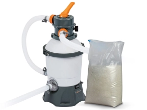 Pompa piaskowa 3028 l/h + piasek 25kg, Bestway, 58515