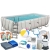 Basen ogrodowy stelażowy, zestaw 18w1, Bestway, 488x244x122 cm