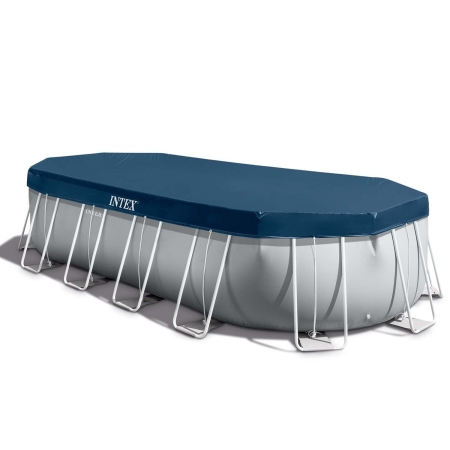 Basen ogrodowy stelażowy, zestaw 21w1, Intex, 610x305x122 cm