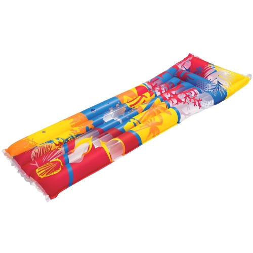Przejdź do produktu Materac dmuchany, plażowy, Bestway, 183x69 cm, żółty