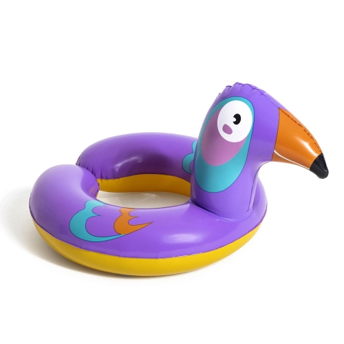 Przejdź do produktu Koło do pływania dla dzieci, tukan, Bestway, 57x51 cm, fioletowy