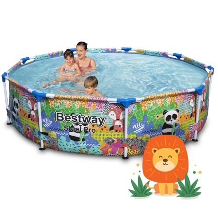 Basen ogrodowy stelażowy, 4w1, Bestway, 274x66 cm