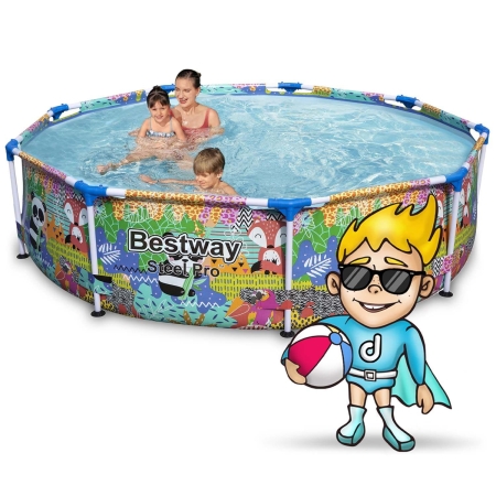 Basen ogrodowy stelażowy, 4w1, Bestway, 274x66 cm