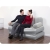 Sofa welurowa z wbudowaną pompką, Bestway, 188x152x64 cm