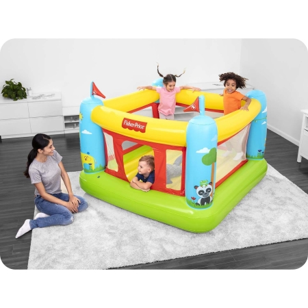 Trampolina dmuchana Fisher-Price, Bestway, 175x173x135 cm