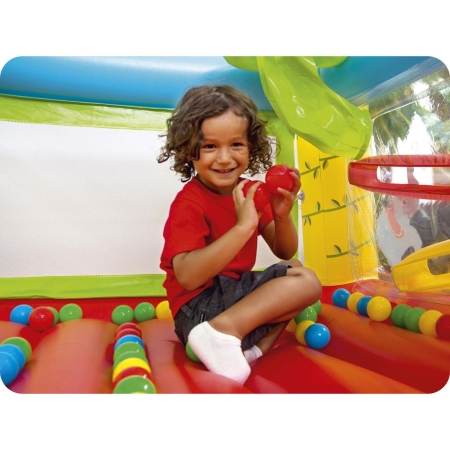 Trampolina dmuchana dla dzieci, Fisher-Price, Bestway, 175x173x114 cm