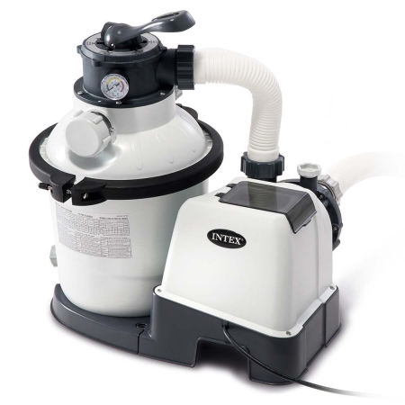 Pompa filtrująca piaskowa, 4500 l/h, Intex, + 25 kg piasku, 26644