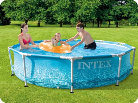 Basen stelażowy, 6w1, Intex, 305x76 cm