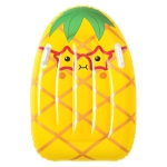 Deska dmuchana do pływania, ananas, Bestway, 84x56 cm, żółty