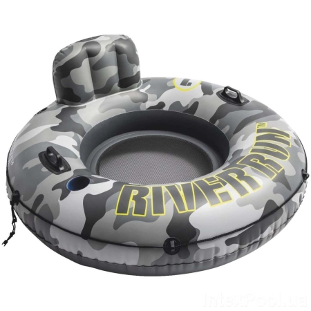 Koło do pływania River Run 135 cm, 2 uchwyty, Intex, 56835