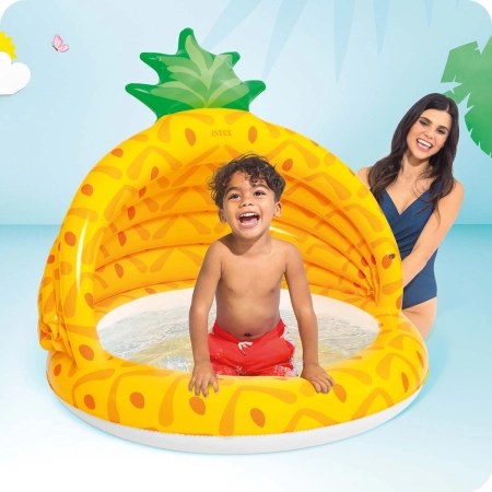 Brodzik dla dzieci, ananas, Intex, 102x94 cm